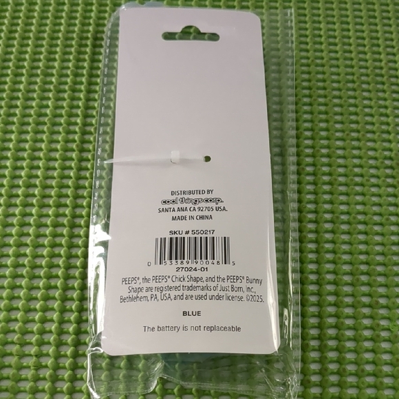 Blue Bunny Keychain Light Up New - Picture 2 of 4